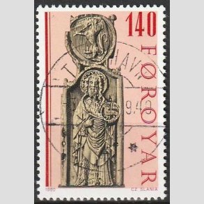 FRIMRKER FRERNE | 1980 - AFA 50 - Kirkestole - 140 re flerfarvet - Lux Stemplet