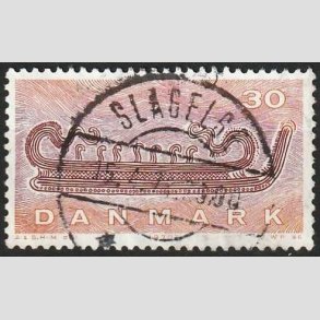 FRIM�RKER DANMARK | 1970 - AFA 503 - Dansk skibsfart - 30 �re lysbrun/r�dbrun - Lux Stemplet