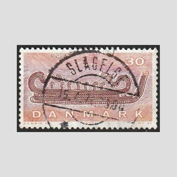 FRIMRKER DANMARK | 1970 - AFA 503 - Dansk skibsfart - 30 re lysbrun/rdbrun - Lux Stemplet