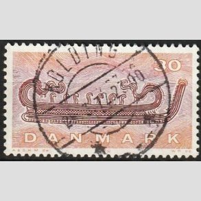 FRIM�RKER DANMARK | 1970 - AFA 503 - Dansk skibsfart - 30 �re lysbrun/r�dbrun - Lux Stemplet