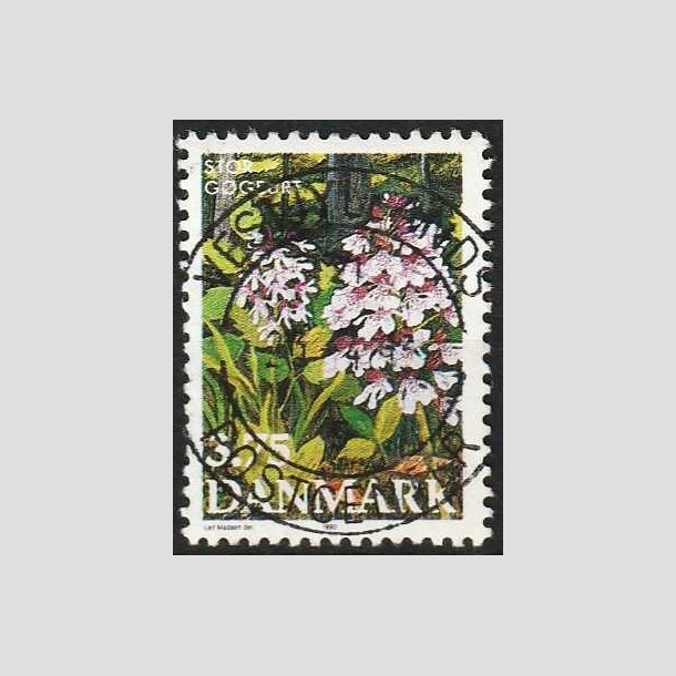 FRIMRKER DANMARK | 1990 - AFA 972 - Dansk flora - 3,75 Kr. flerfarvet - Pragt Stemplet