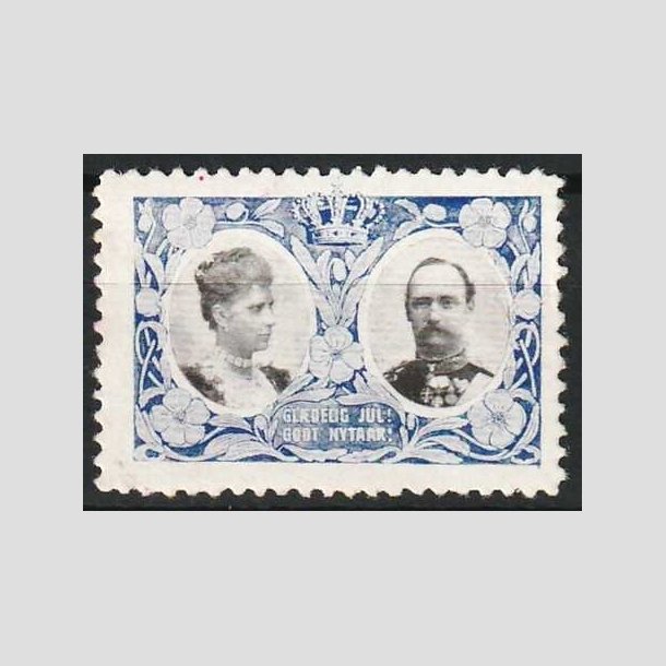 JULEMRKER DANMARK | 1907 - Kong Frederik VIII og dronning Louise - Postfrisk