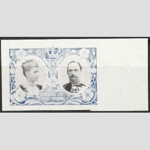 JULEM�RKER DANMARK | 1907 - Kong Frederik VIII og dronning Louise UTAKKET - Ubrugt