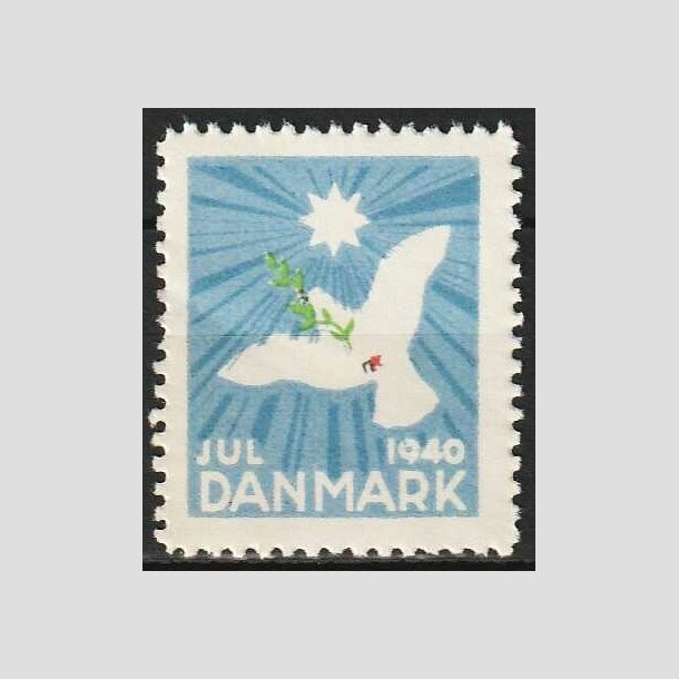 JULEMRKER DANMARK | 1940 - Fredsdue - Postfrisk