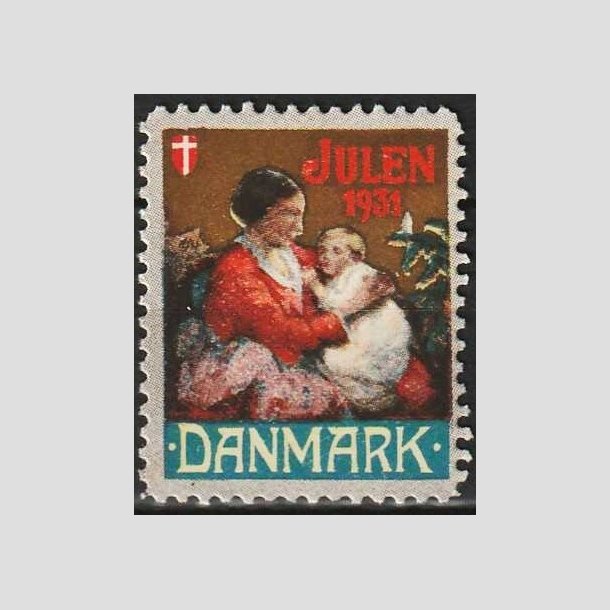 JULEMRKER DANMARK | 1931 - Mor og Barn - Postfrisk