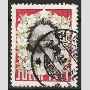 JULEM�RKER DANMARK | 1911 - Barnehoved - Stemplet