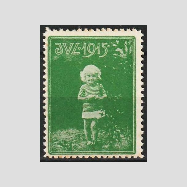 JULEMRKER DANMARK | 1915 - Lille pige - Postfrisk