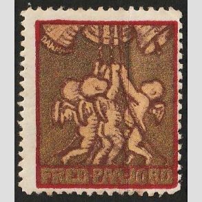 JULEM�RKER DANMARK | 1917 - Engle ringer julen ind - Ubrugt