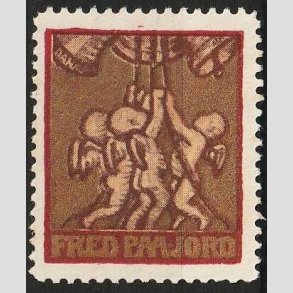 JULEM�RKER DANMARK | 1917 - Engle ringer julen ind - Ubrugt