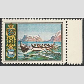 JULEM�RKER DANMARK | 1923 - F�ringb�d - Postfrisk