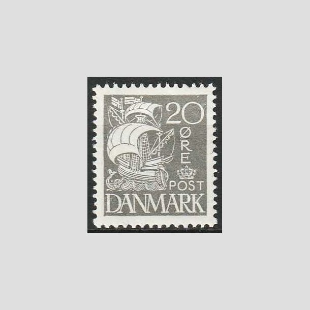 FRIMRKER DANMARK | 1927 - AFA 170 - Karavel 20 re gr - Postfrisk