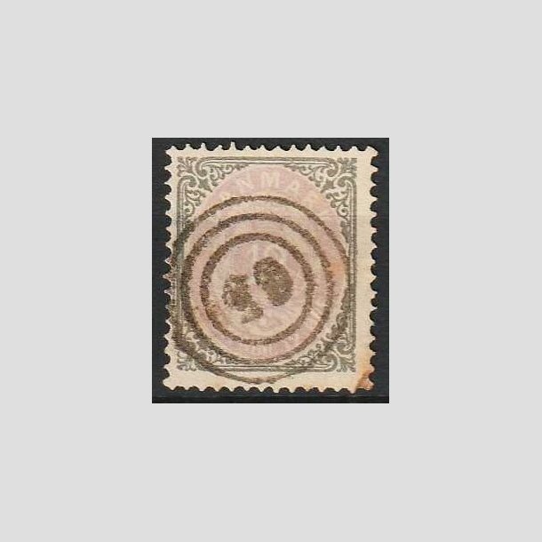 FRIMRKER DANMARK | 1875 - AFA 26 - 12 re gr/violet - Stemplet
