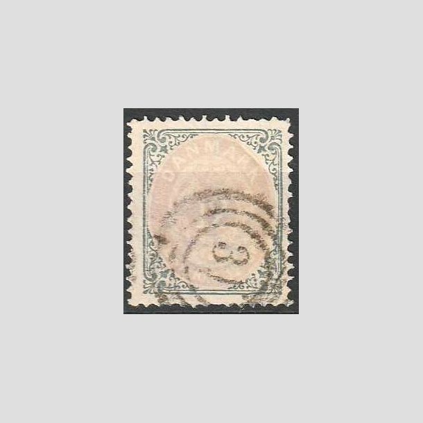 FRIMRKER DANMARK | 1875 - AFA 26y - 12 re gr/violet - Stemplet