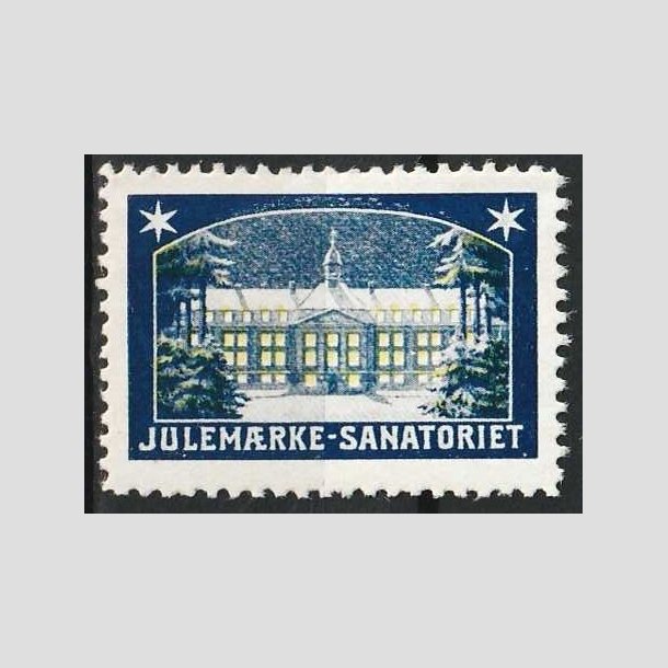 JULEMRKER DANMARK | 1908 - Julemrkesanitoriet i Kolding - Ubrugt