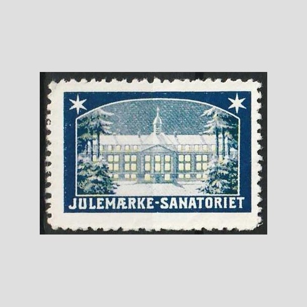 JULEMRKER DANMARK | 1908 - Julemrkesanitoriet i Kolding - Ubrugt