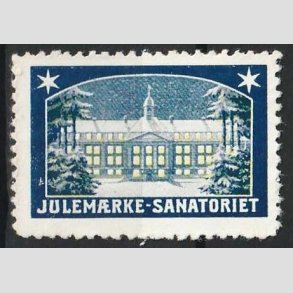 JULEM�RKER DANMARK | 1908 - Julem�rkesanitoriet i Kolding - Ubrugt