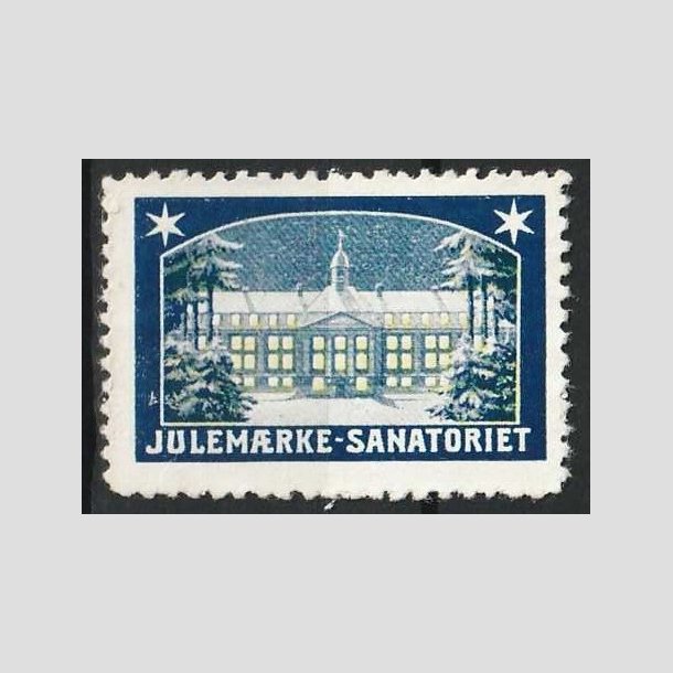 JULEMRKER DANMARK | 1908 - Julemrkesanitoriet i Kolding - Ubrugt