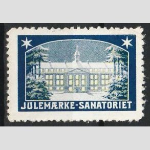 JULEM�RKER DANMARK | 1908 - Julem�rkesanitoriet i Kolding - Ubrugt