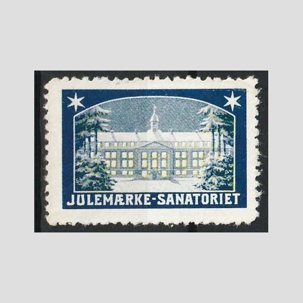 JULEMRKER DANMARK | 1908 - Julemrkesanitoriet i Kolding - Ubrugt