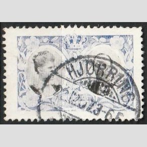 JULEM�RKER DANMARK | 1907 - Kong Frederik VIII og dronning Louise - Lux Stemplet Hj�rring