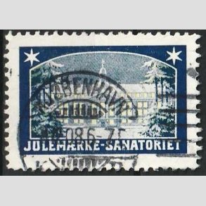 JULEM�RKER DANMARK | 1908 - Julem�rkesanitoriet i Kolding - Stemplet