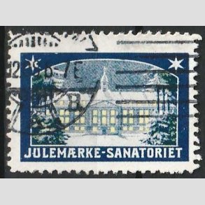 JULEM�RKER DANMARK | 1908 - Julem�rkesanitoriet i Kolding - Stemplet