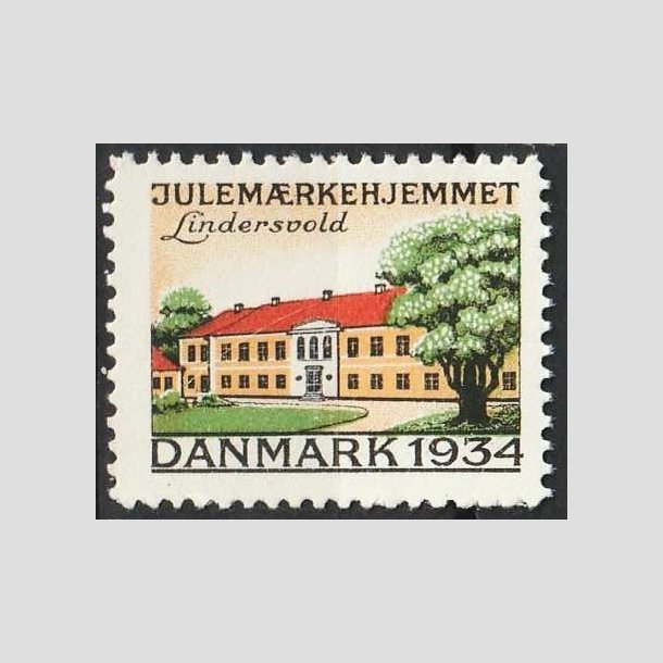 JULEMRKER DANMARK | 1934 - Julemrkehjemmet Lindersvold - Postfrisk