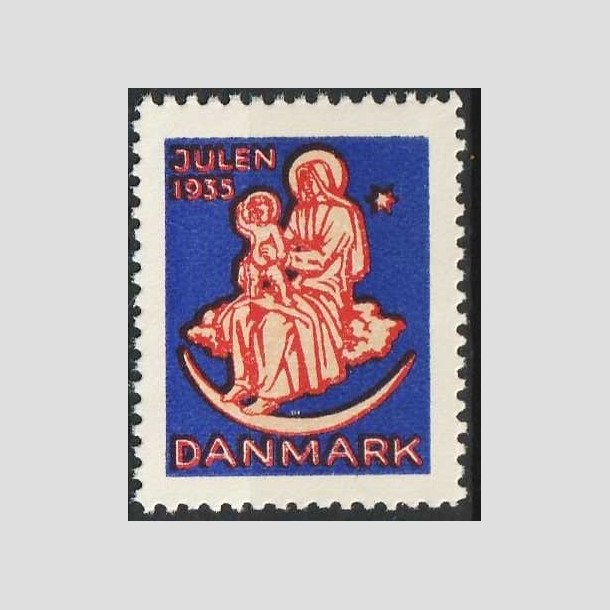 JULEMRKER DANMARK | 1935 - Jomfru Maria og Jesusbarnet - Postfrisk