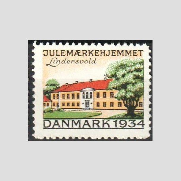 JULEMRKER DANMARK | 1934 - Julemrkehjemmet Lindersvold - Postfrisk