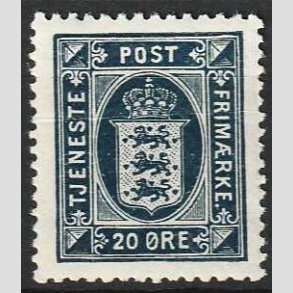 FRIMRKER DANMARK | 1926 - AFA 166 - 7/20 re mrkbl Provisorium - Ubrugt