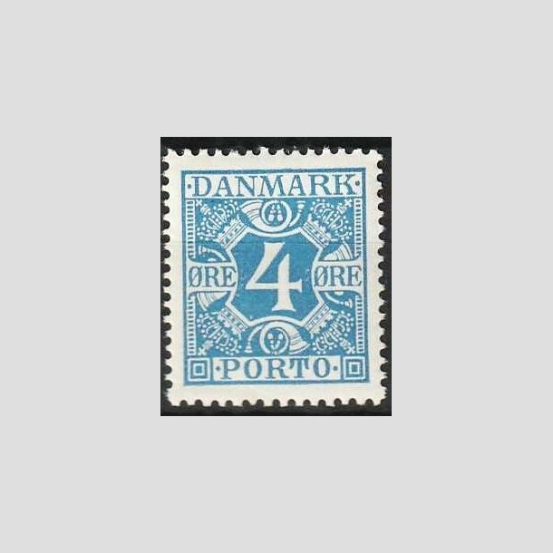 FRIMRKER DANMARK | 1921-25 - AFA 10 - 4 re bl - Postfrisk