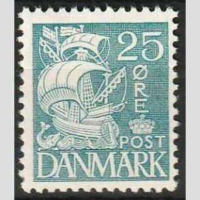 FRIMRKER DANMARK | 1933 - AFA 205 - Karavel 25 re bl Type I - Ubrugt