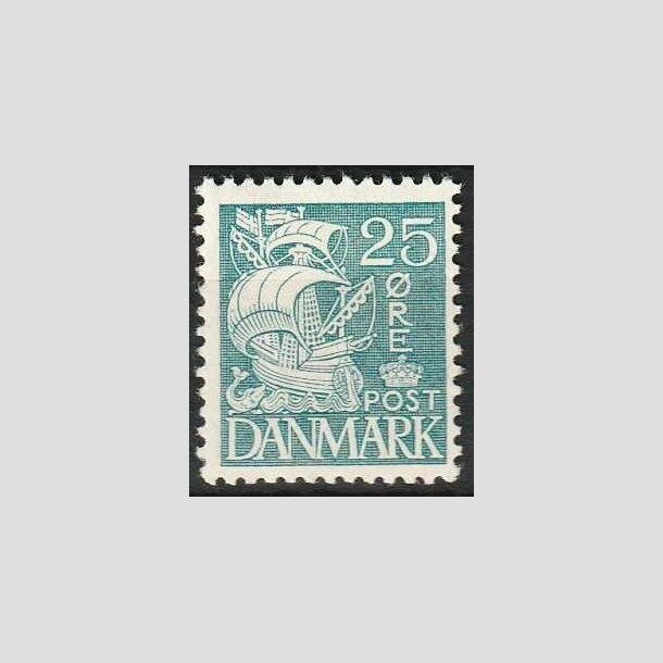 FRIMRKER DANMARK | 1933 - AFA 205 - Karavel 25 re bl Type I - Ubrugt