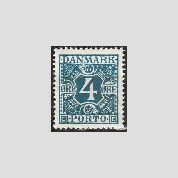 FRIMRKER DANMARK | 1921-25 - AFA 10 - 4 re bl - Postfrisk