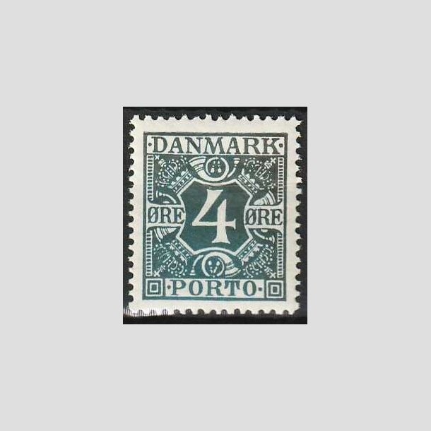 FRIMRKER DANMARK | 1921-25 - AFA 10 - 4 re bl - Postfrisk