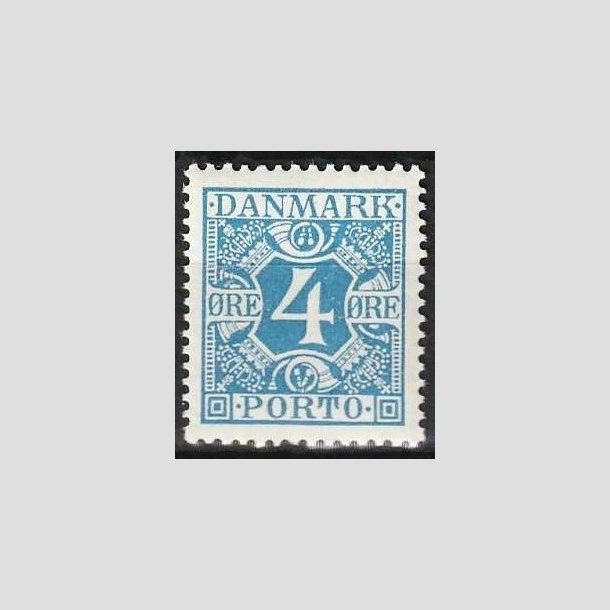 FRIMRKER DANMARK | 1921-25 - AFA 10 - 4 re bl - Postfrisk