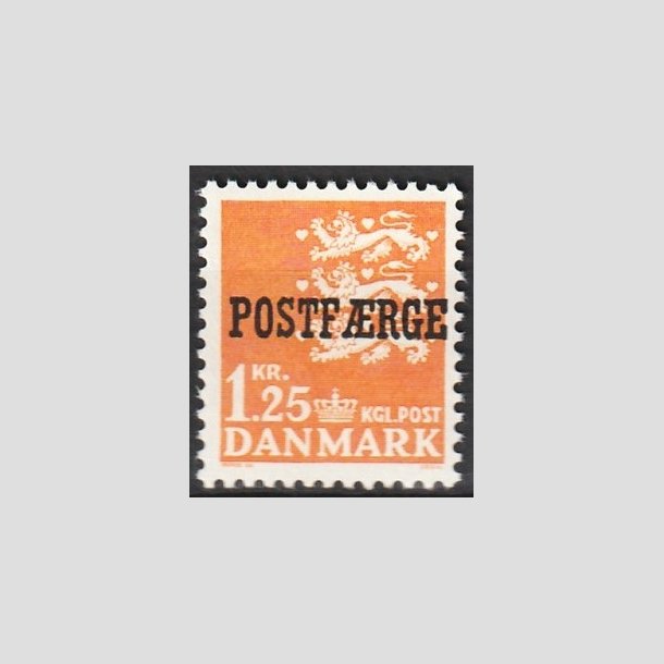 FRIMRKER DANMARK | 1965 - AFA 41 - 1,25 Kr. orange POSTFRGE - Postfrisk