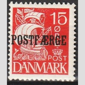 FRIMRKER DANMARK | 1927 - AFA 10 - 15 re rd POSTFRGE - Ubrugt