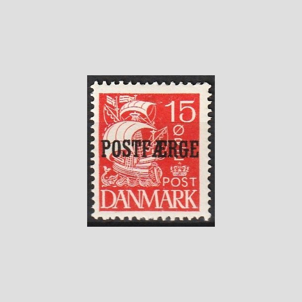 FRIMRKER DANMARK | 1927 - AFA 10 - 15 re rd POSTFRGE - Ubrugt