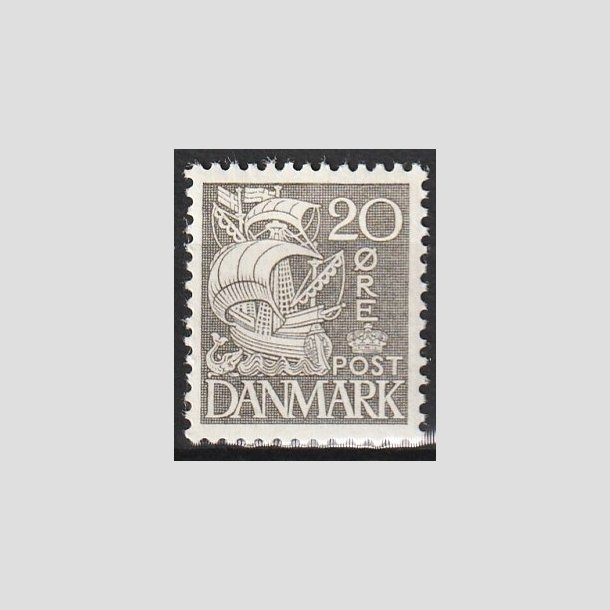 FRIMRKER DANMARK | 1933 - AFA 204 - Karavel 20 re gr Type I - Postfrisk