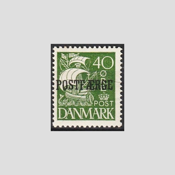 FRIMRKER DANMARK | 1930 - AFA 13 - 40 re grn POSTFRGE - Ubrugt