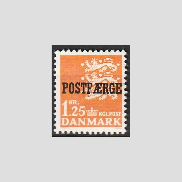 FRIMRKER DANMARK | 1965 - AFA 41 - 1,25 Kr. orange POSTFRGE - Postfrisk