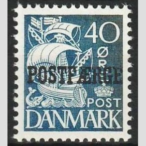 FRIMRKER DANMARK | 1940 - AFA 27 - 40 re bl - Postfrisk