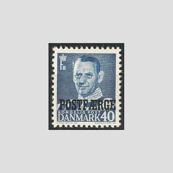 FRIMRKER DANMARK | 1949-50 - AFA 33 - 40 re bl POSTFRGE - Postfrisk