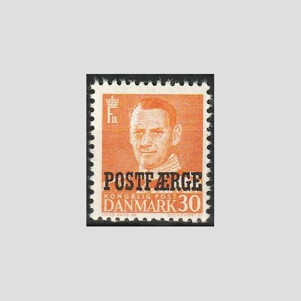 FRIMRKER DANMARK | 1949-50 - AFA 32 - 30 re orange POSTFRGE - Postfrisk