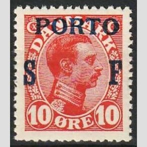 FRIMRKER DANMARK | 1921 - AFA 8 - 10 re rd SF - Postfrisk
