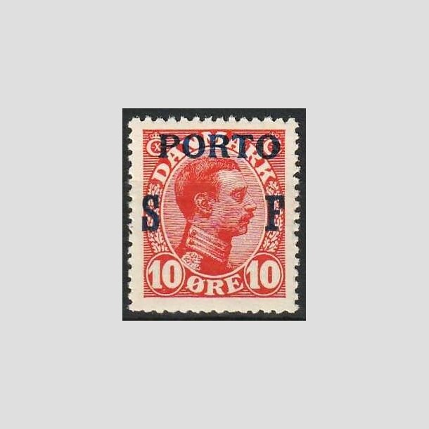 FRIMRKER DANMARK | 1921 - AFA 8 - 10 re rd SF - Postfrisk