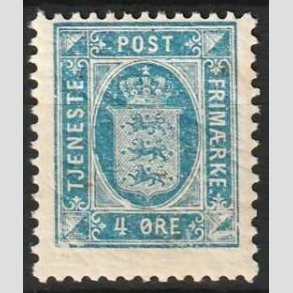 FRIMRKER DANMARK | 1896-1912 - AFA 5C - 4 re bl - Postfrisk