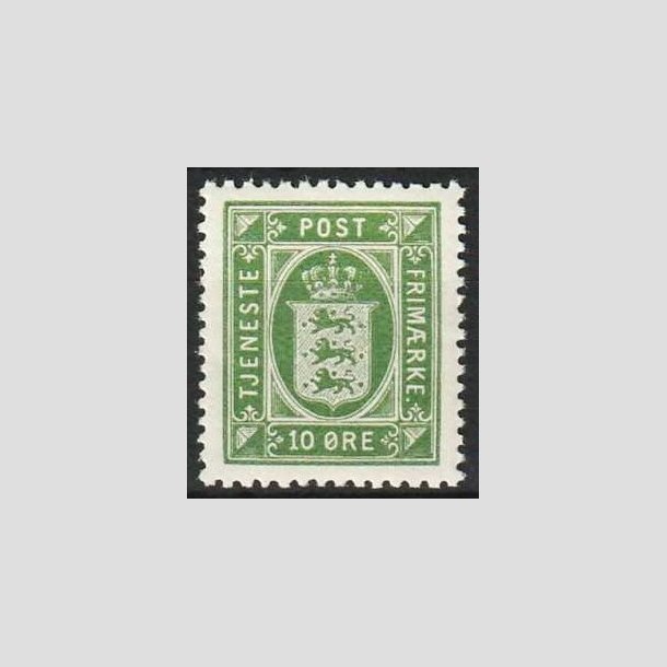 FRIMRKER DANMARK | 1921-23 - AFA 19 - 10 re grn - Postfrisk