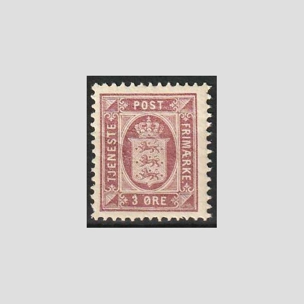 FRIMRKER DANMARK | 1896-1912 - AFA 4C - 3 re lilla - Postfrisk